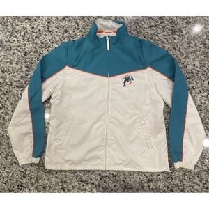 G-lll Apparel NFL Team For Her Miami Dolphins jacket size Large Vintage‎ 90s